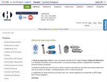 Tablet Screenshot of hydraulics.com.br